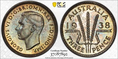 1938(m) 3D KM-37  Ag PR65