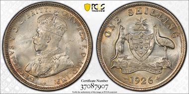 1926(m&sy) Shil MS64+