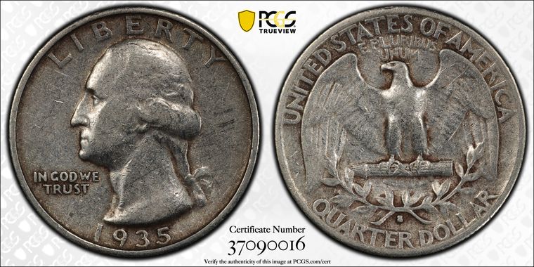 Cert 37090016 - Coin Image
