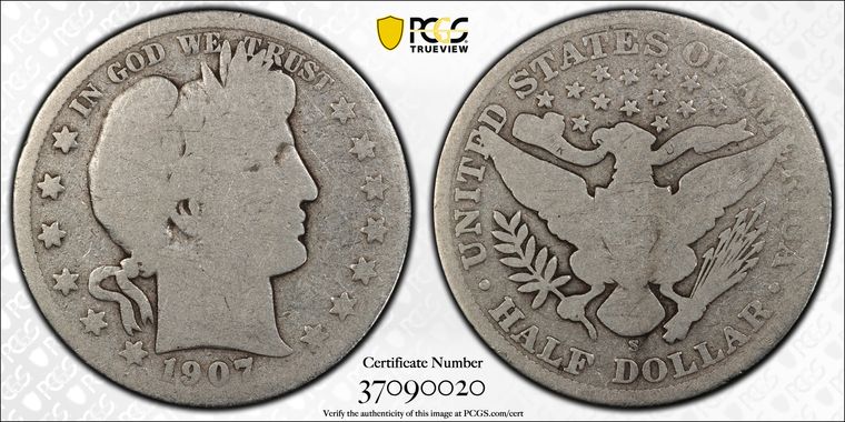 Cert 37090020 - Coin Image
