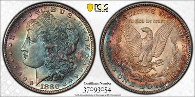 1880-S $1 MS64