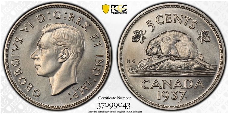 Cert 37099043 - Coin Image