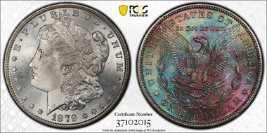 1879-S $1 MS66+