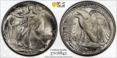 1941 50C MS66+