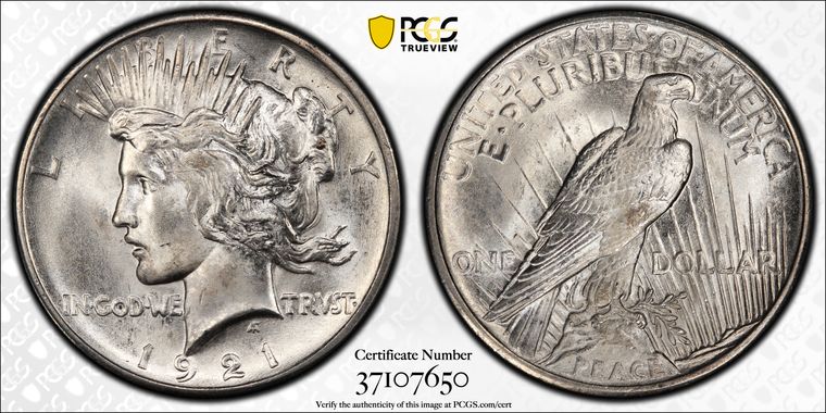 Cert 37107650 - Coin Image