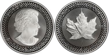 2019 $5 Maple Leaf Silver Modified PR Pride of Two Nations, U.S. Set First Strike PR70