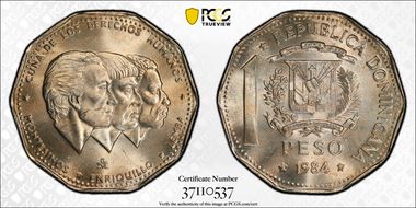 1984-Mo Peso Human Rights MS64