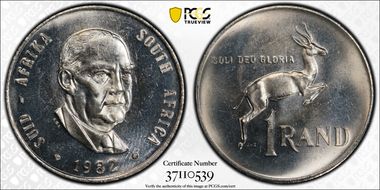 1982 Rand Vorster MS63