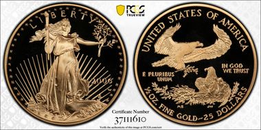 2006-W $25 Gold Eagle PR69DCAM