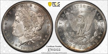 1880-S $1 MS64