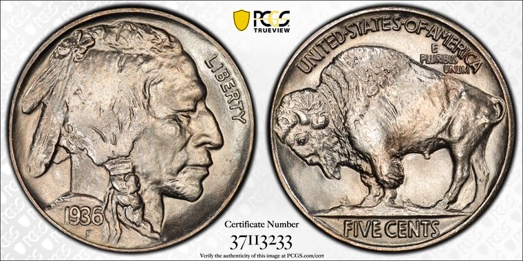 Cert 37113233 - Coin Image