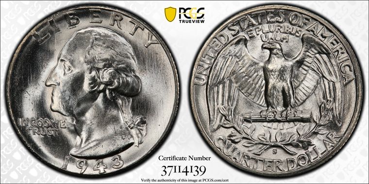 Cert 37114139 - Coin Image