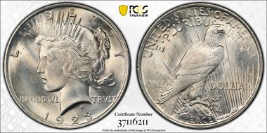 1923 $1 MS65