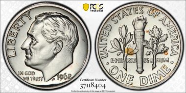 1962 10C PR64