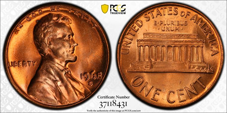 Cert 37118431 - Coin Image