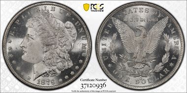 1879-O $1 MS66