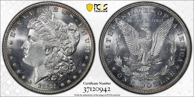 1881 $1 MS66