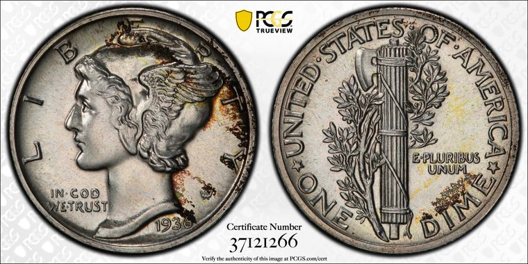 Cert 37121266 - Coin Image