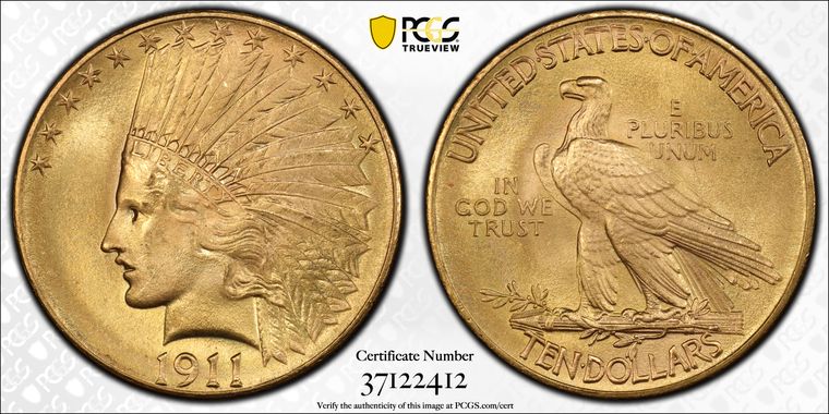 Cert 37122412 - Coin Image