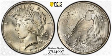 1923 $1 MS66+