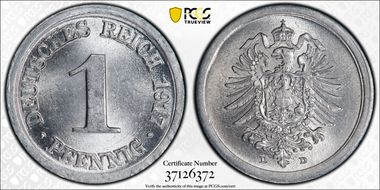 1917-D Pfg MS65