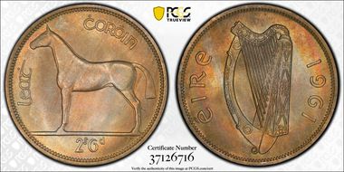 1961 1/2 Cr Mule MS65