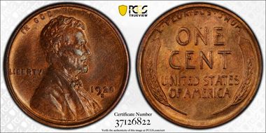 1920-S 1C MS65RB