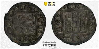 (1252-84)L Obolo Cayon-1121 AU55