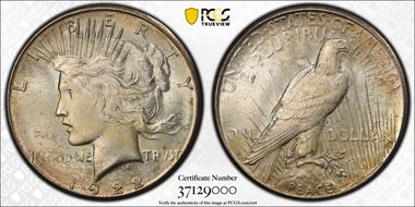 1922-S $1 MS65+