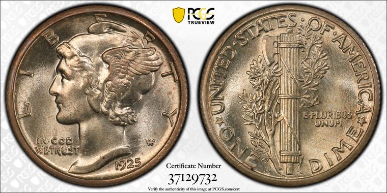 Cert 37129732 - Coin Image