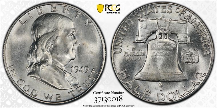 Cert 37130018 - Coin Image