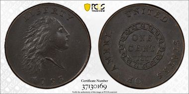 1793 1C AMERI., S-1 AU55BN