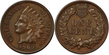 1909 1C Indian AU58BN