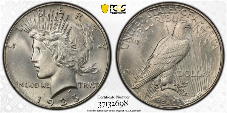 Cert 37132698 - Coin Image