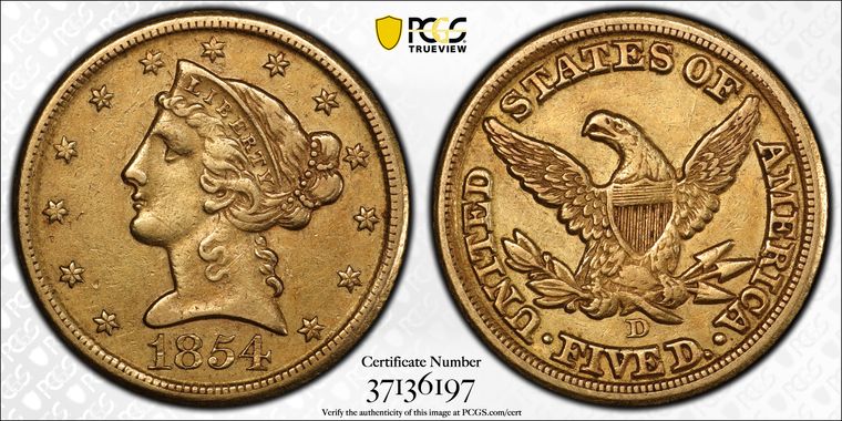 Cert 37136197 - Coin Image