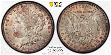 1896-O $1 MS62
