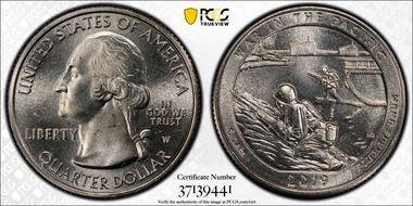2019-W 25C War in the Pacific NP Early Find MS66