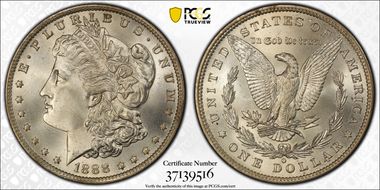 1888-O $1 MS66+