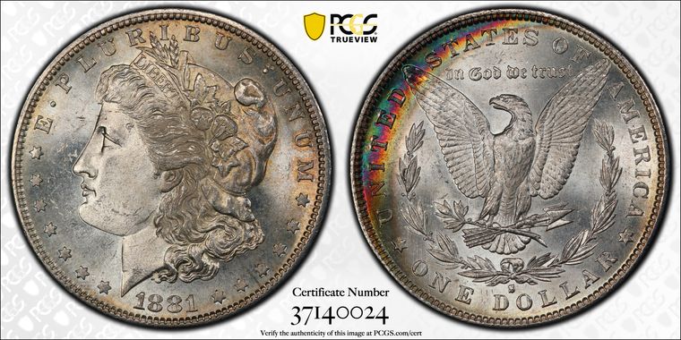 Cert 37140024 - Coin Image