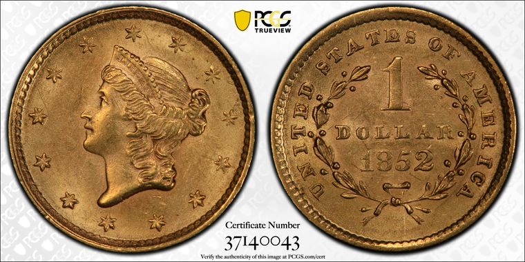 Cert 37140043 - Coin Image