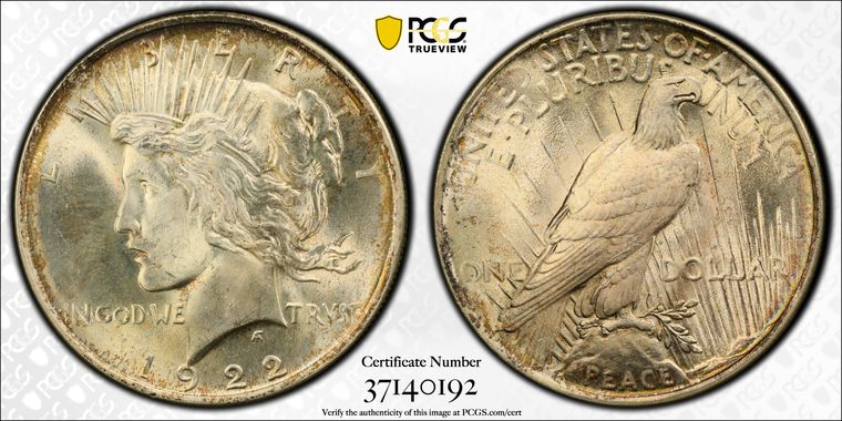 Cert 37140192 - Coin Image