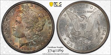 1885 $1 MS63