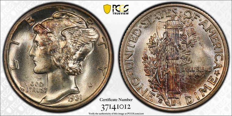 Cert 37141012 - Coin Image