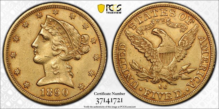 Cert 37141721 - Coin Image