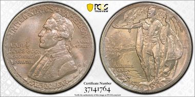 1928 50C Hawaiian MS65