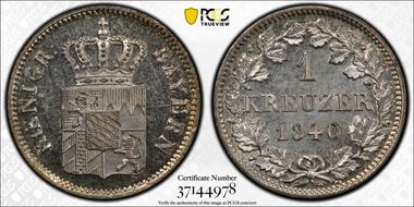 1840 Kreuzer MS65