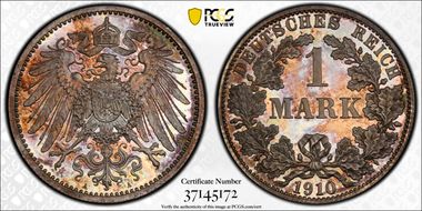 1910-A Mark J-17 PR65CAM