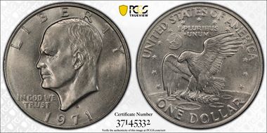1971-D $1 MS63