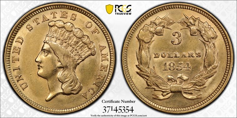 Cert 37145354 - Coin Image