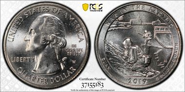 2019-W 25C War in the Pacific NP Early Find MS65
